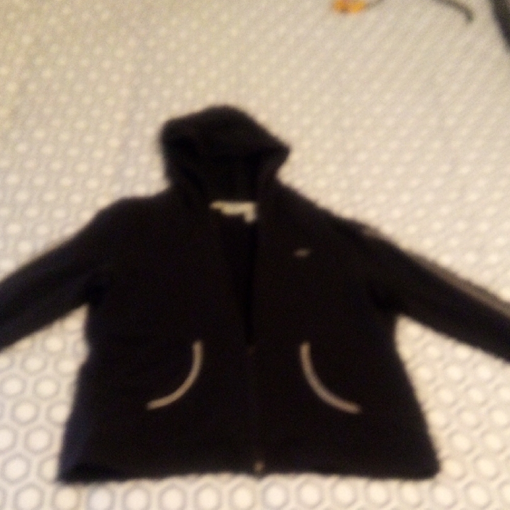 Izod Black Zip-Up Hoodie
